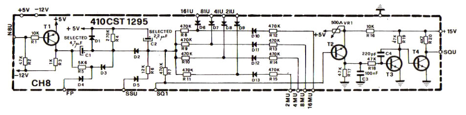 Elka 410CST1295 Schematic